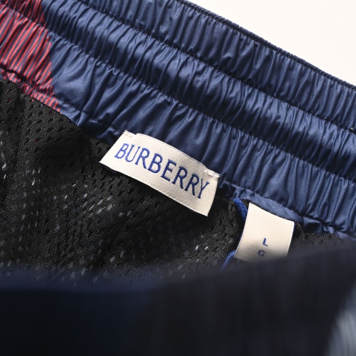 Burberry Checked Drawstring Swim Shorts