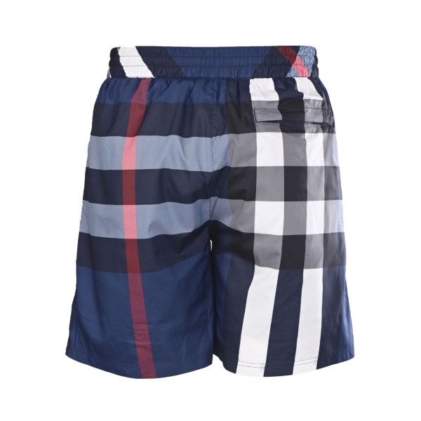 Burberry Checked Drawstring Swim Shorts