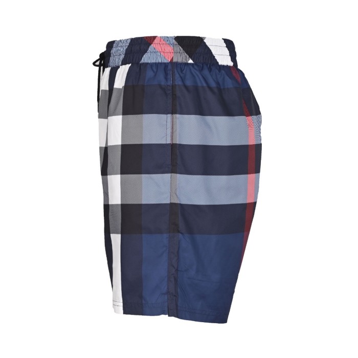 Burberry Checked Drawstring Swim Shorts