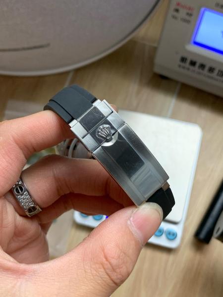 ROLEX Automatic Mechanical Movement Men's Watches Watch 40mm Silver Dial 18K White Gold Watch Case