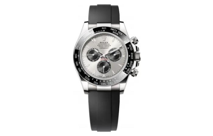 ROLEX Automatic Mechanical Movement Men's Watches Watch 40mm Silver Dial 18K White Gold Watch Case