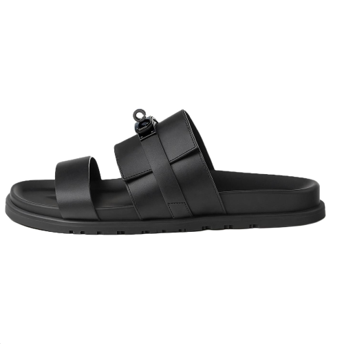 HERMES Jackson Quick Dry Slide Slippers Men's Black