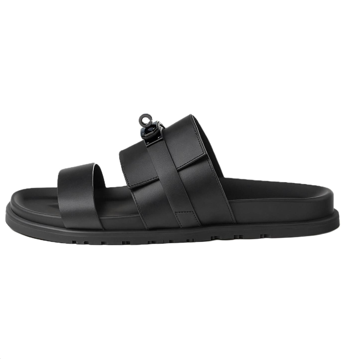 HERMES Jackson Quick Dry Slide Slippers Men's Black