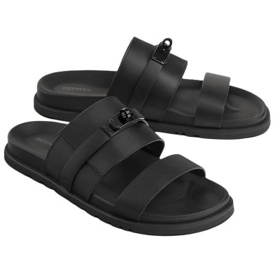 HERMES Jackson Quick Dry Slide Slippers Men's Black