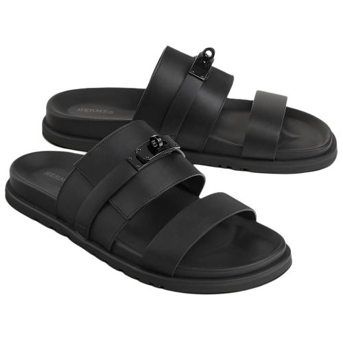 HERMES Jackson Quick Dry Slide Slippers Men's Black