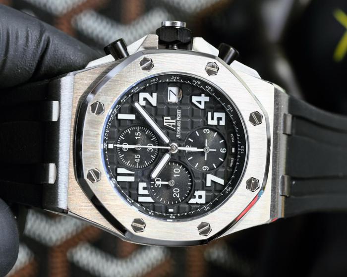 AUDEMARS PIGUET Royal Oak Offshore Collection Automatic Mechanical Movement Men's Watches Watch 42mm Black Dial