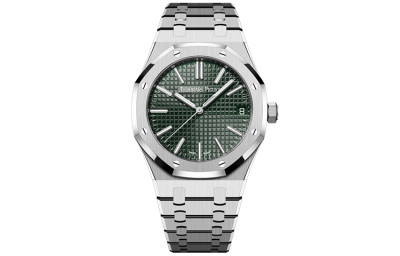 AUDEMARS PIGUET ROYAL OAK Automatic Mechanical Movement 50m Waterproof Men's Watches Watch 41mm Green Dial