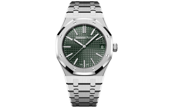 AUDEMARS PIGUET ROYAL OAK Automatic Mechanical Movement 50m Waterproof Men's Watches Watch 41mm Green Dial