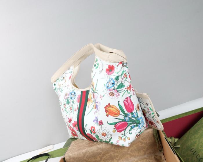 GUCCI Thermoplastic Polyurethane Handbag Large Women's Multicolor 853971-FAGDB-9564 L40cm W16cm H46cm