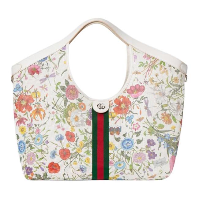 GUCCI Thermoplastic Polyurethane Handbag Large Women's Multicolor 853971-FAGDB-9564 L40cm W16cm H46cm