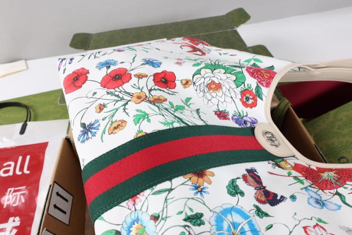 GUCCI Thermoplastic Polyurethane Handbag Large Women's Multicolor 853971-FAGDB-9564 L40cm W16cm H46cm