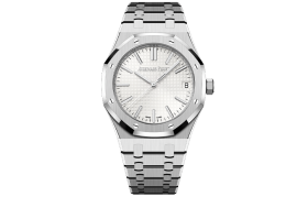 AUDEMARS PIGUET ROYAL OAK Automatic Mechanical Movement Men's Watch 41mm Silver Dial