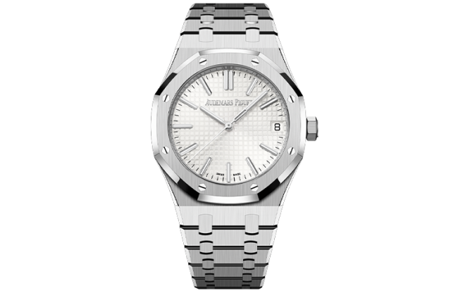 AUDEMARS PIGUET ROYAL OAK Automatic Mechanical Movement Men's Watch 41mm Silver Dial