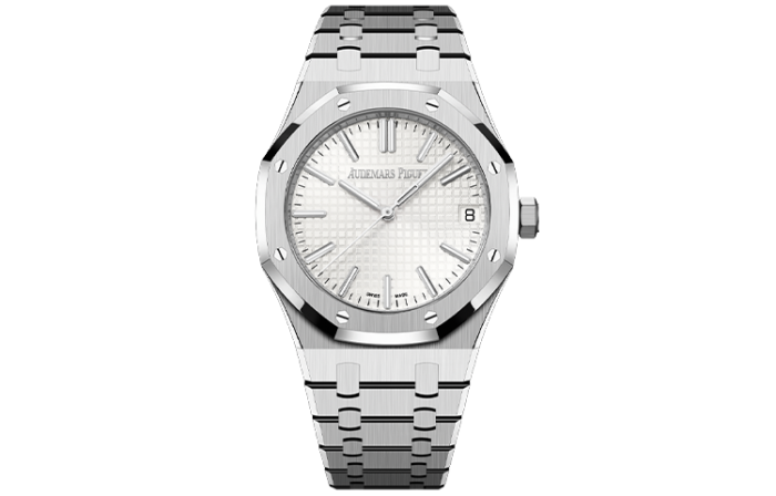 AUDEMARS PIGUET ROYAL OAK Automatic Mechanical Movement Men's Watch 41mm Silver Dial