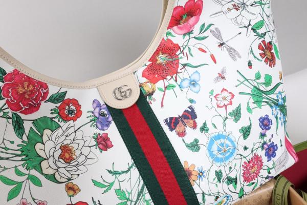 GUCCI Thermoplastic Polyurethane Handbag Large Women's Multicolor 853971-FAGDB-9564 L40cm W16cm H46cm