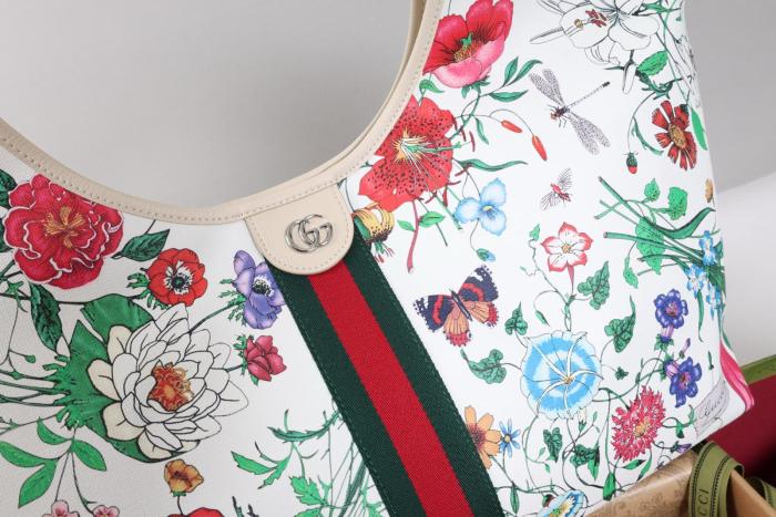 GUCCI Thermoplastic Polyurethane Handbag Large Women's Multicolor 853971-FAGDB-9564 L40cm W16cm H46cm