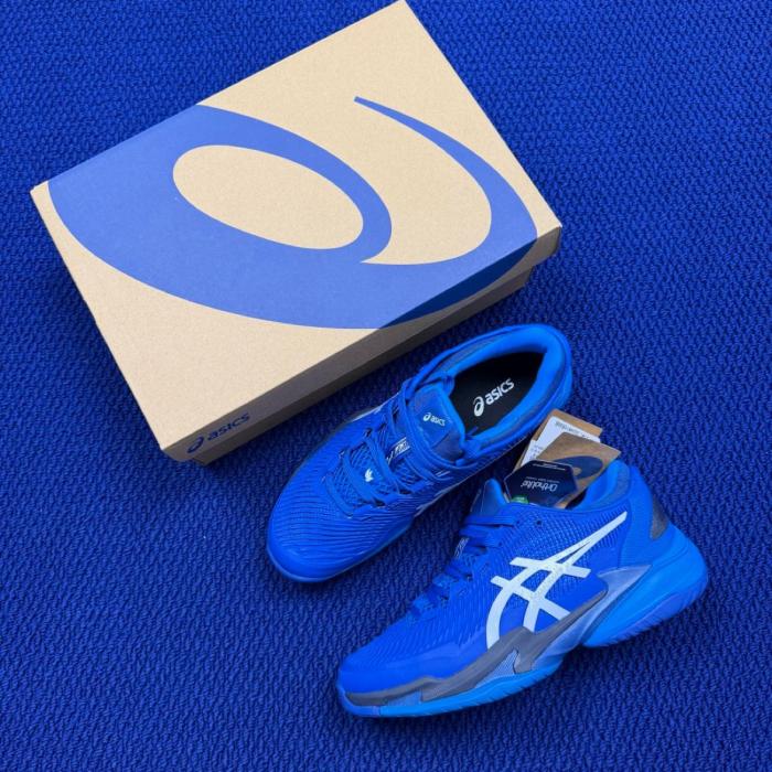 ASICS Court FF 3 Novak Tuna Blue Pure Silver