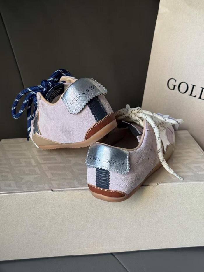 Golden Goose True Star Cow Leather Low top Casual Shoes Pink