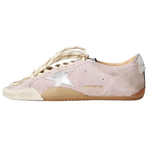Golden Goose True Star Cow Leather Low top Casual Shoes Pink