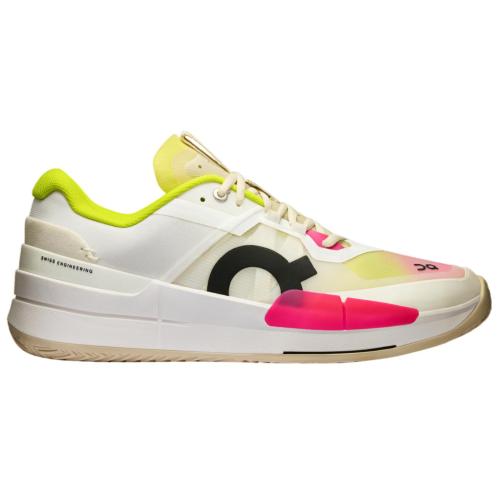 On THE ROGER Pro 2 Comfortable Low top Tennis Shoes White Yellow