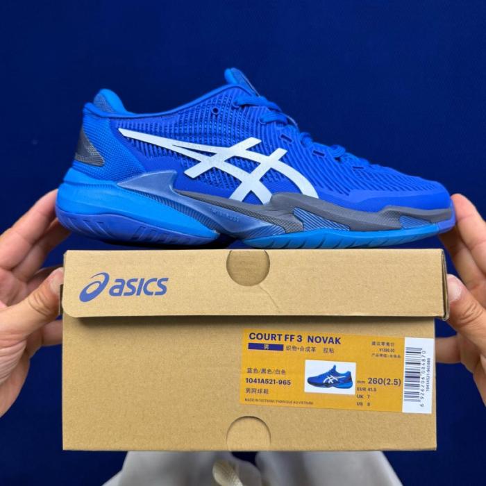 ASICS Court FF 3 Novak Tuna Blue Pure Silver