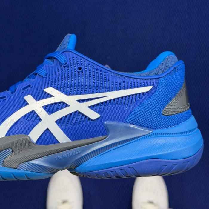ASICS Court FF 3 Novak Tuna Blue Pure Silver