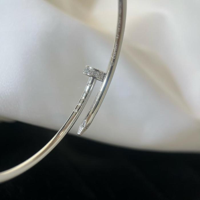 Cartier 18K white gold Juste Un Clou bracelet