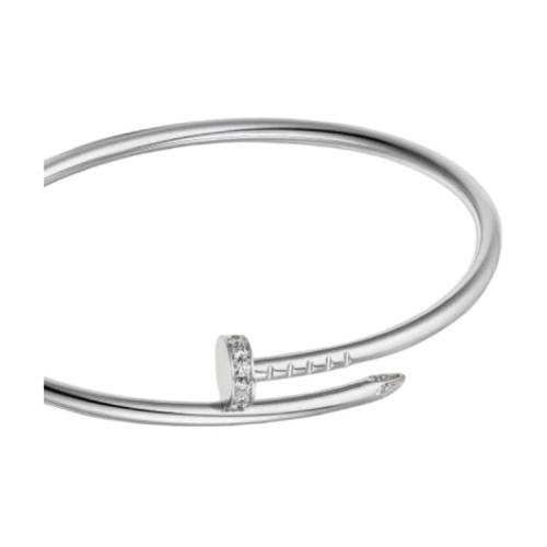 Cartier 18K white gold Juste Un Clou bracelet
