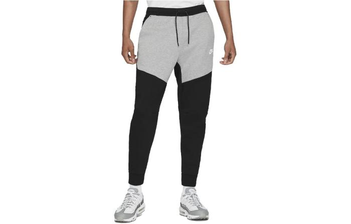 Nike Sportswear Tech Fleece Joggers Black/Dark Grey Heather/White