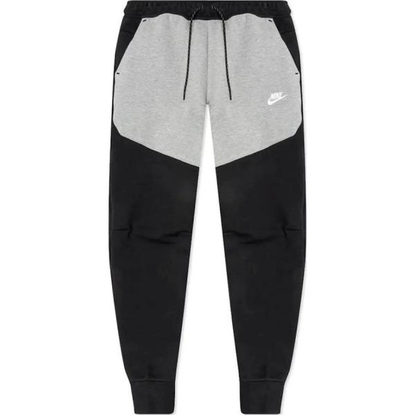 Nike Sportswear Tech Fleece Joggers Black/Dark Grey Heather/White