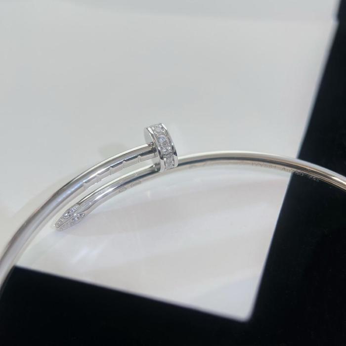 Cartier 18K white gold Juste Un Clou bracelet