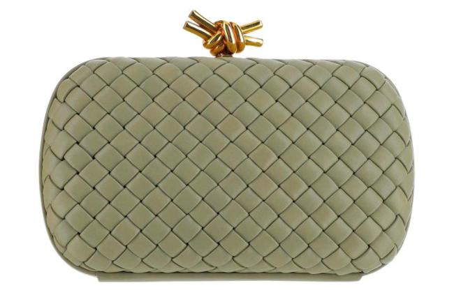 Bottega Veneta Knot Minaudiere Clutch Bag 717622V01D12929 L19cm W5cm H11.5cm