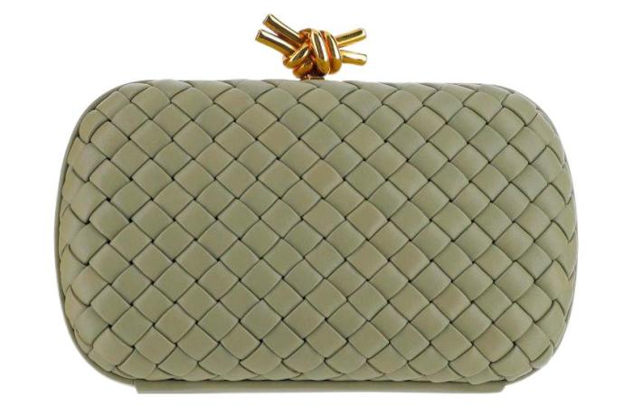 Bottega Veneta Knot Minaudiere Clutch Bag 717622V01D12929 L19cm W5cm H11.5cm