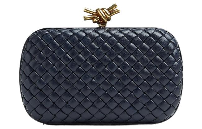 Bottega Veneta Knot Minaudiere Clutch Bag 717622V01D18847 L19cm W5cm H11.5cm