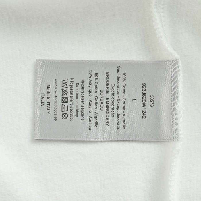 DIOR FW22 Sweatshirt Men's White