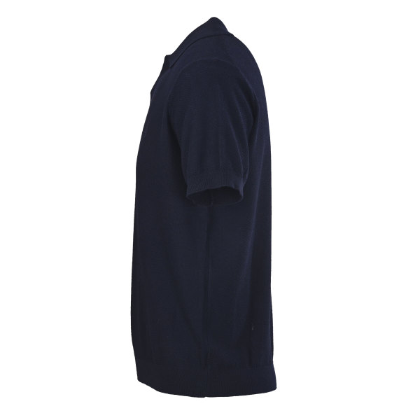 LORO PIANA Short Sleeved Knitted Polo Shirt 