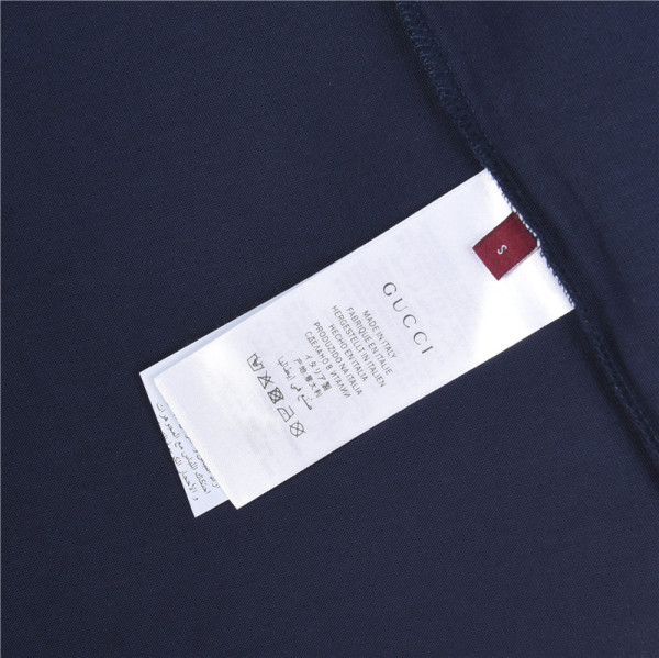 GUCCI Logo Printed Jersey T Shirt