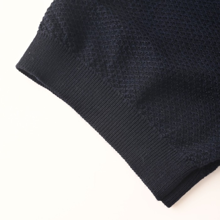 LORO PIANA Short Sleeved Knitted Polo Shirt 