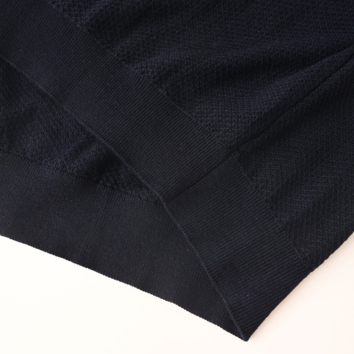 LORO PIANA Short Sleeved Knitted Polo Shirt 