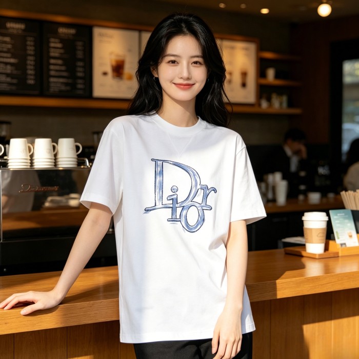 DIOR T Shirts Men's White 