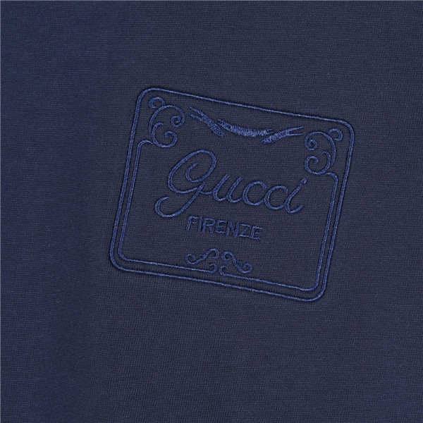 GUCCI Logo Printed Jersey T Shirt