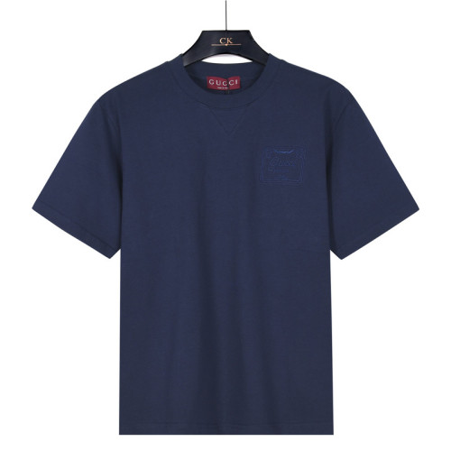 GUCCI Logo Printed Jersey T Shirt