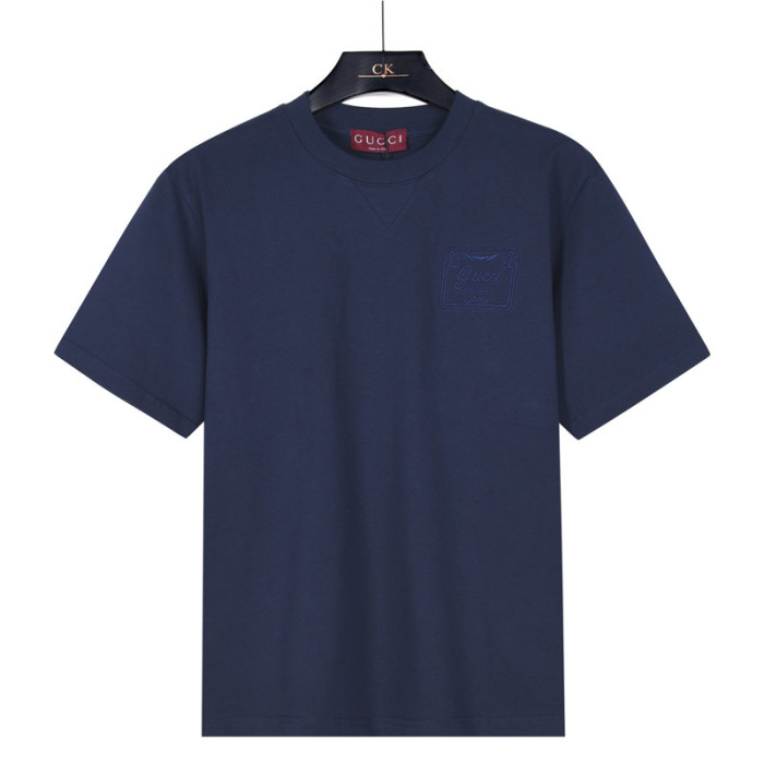GUCCI Logo Printed Jersey T Shirt