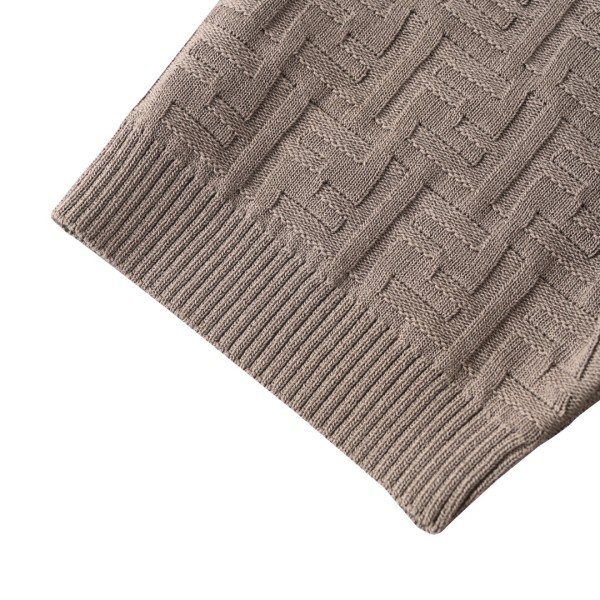 Fendi Ff Short Sleeved Knitted Polo Shirt