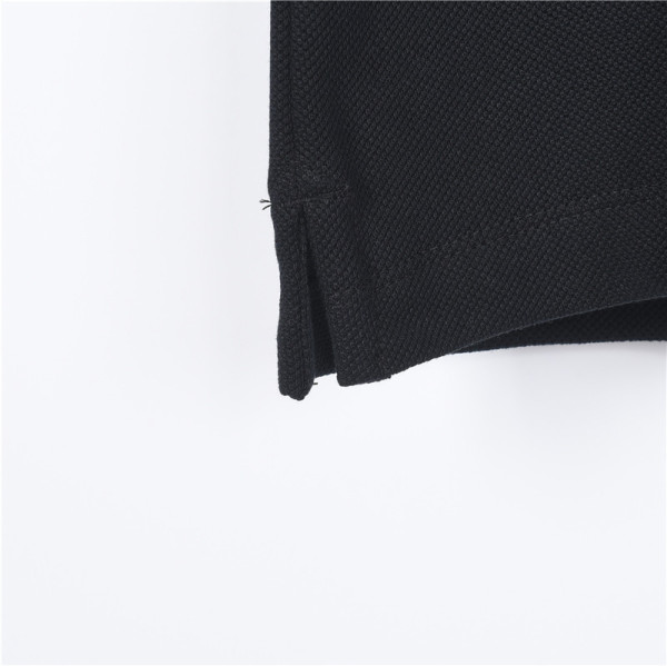 Burberry Ekd Embroidered Checked-Trim Polo Shirt