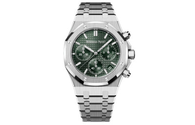 AUDEMARS PIGUET ROYAL OAK Automatic Mechanical Movement 50m Waterproof Men's Watches Watch 41mm Green Dial