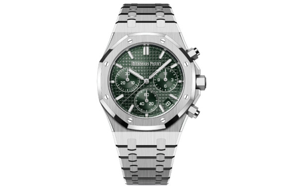 AUDEMARS PIGUET ROYAL OAK Automatic Mechanical Movement 50m Waterproof Men's Watches Watch 41mm Green Dial