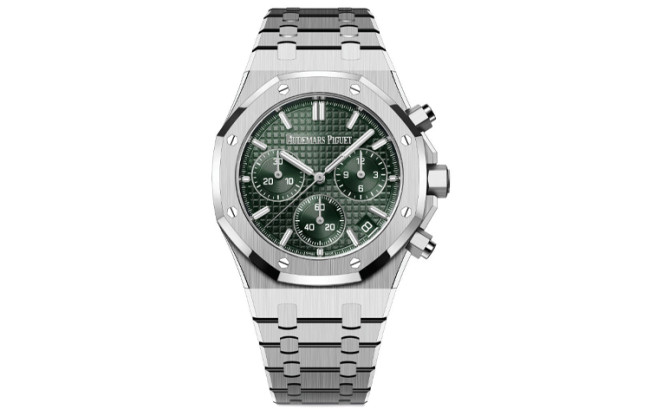 AUDEMARS PIGUET ROYAL OAK Automatic Mechanical Movement 50m Waterproof Men's Watches Watch 41mm Green Dial