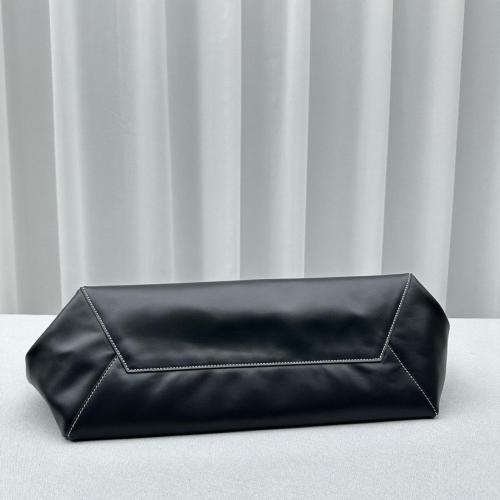 MIU MIU Leather Tote Bag, Shopping Bag, Handbag Women's Black 5BG276-2DDJ-F0002-V-OOO L38cm W38cm H18cm