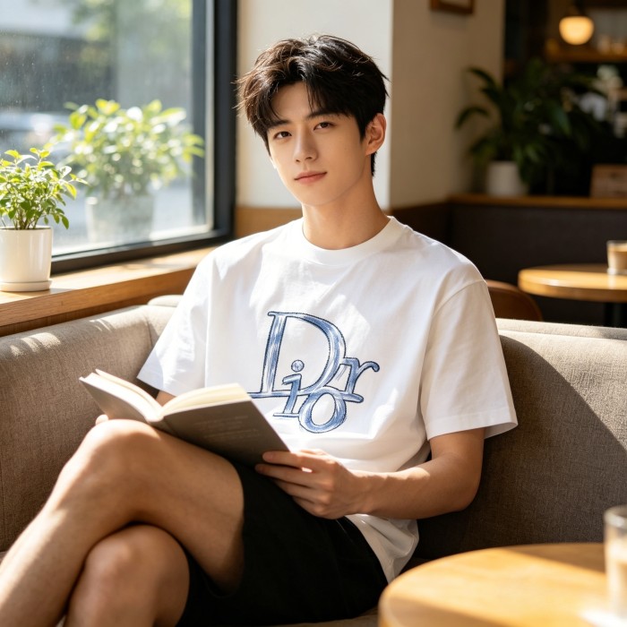 DIOR T Shirts Men's White 